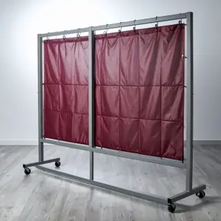 Welding Screen 1.8m Frame & Curtain